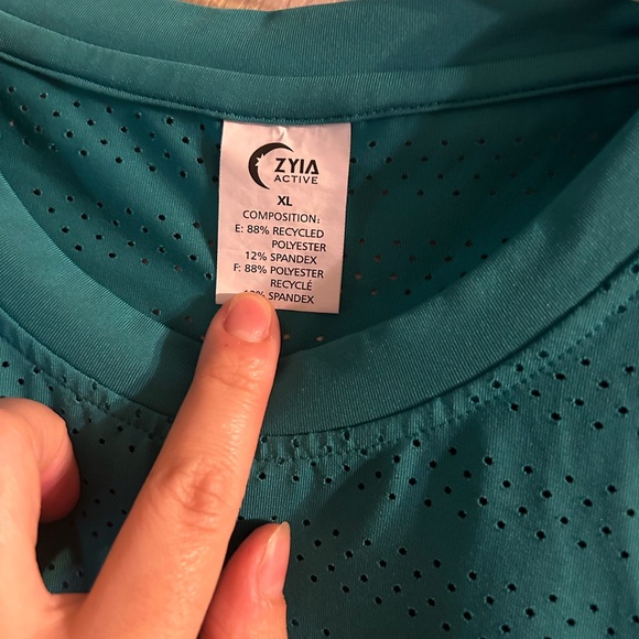 Zyia Active women’s long sleeve XL running shirt - Picture 4 of 4